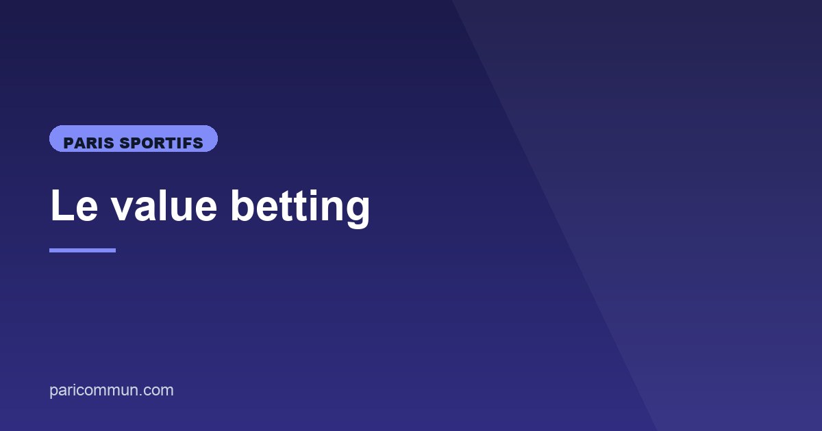 Illustration de l'article consacré au value betting